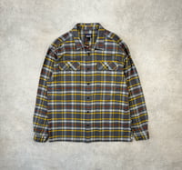 Image 1 of Patagonia Fjord Flannel Shirt Grey Large Mens
