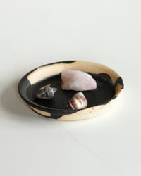 Image 2 of Trinket Dish - Black Wave