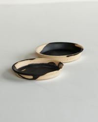 Image 3 of Trinket Dish - Black Wave
