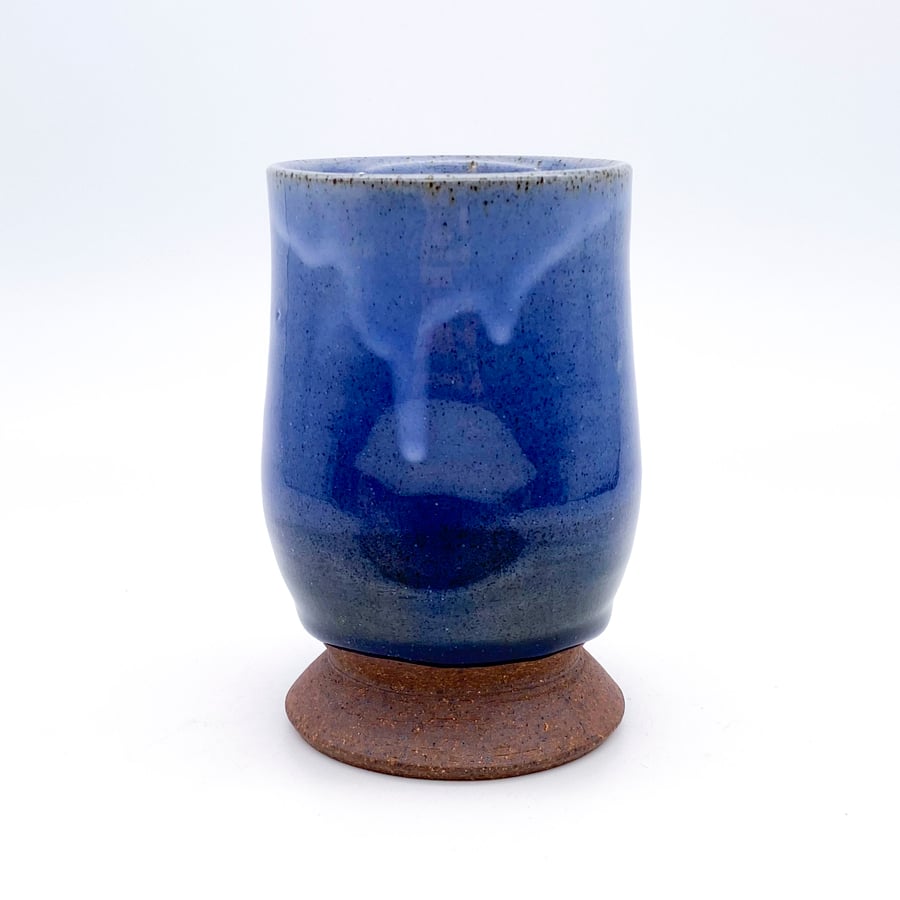 Image of Cup (blue+drip)