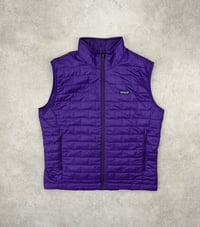 Image 1 of Patagonia Nano Puff Vest Purple XL Mens 