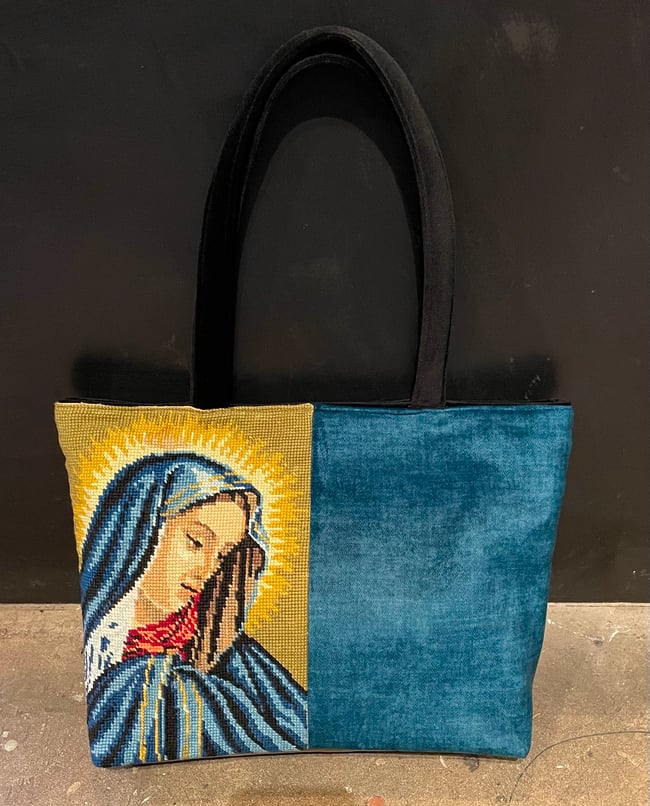 Petit Sac Reine Vierge Marie