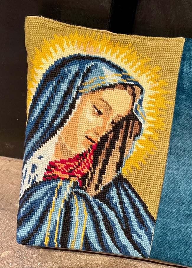 Petit Sac Reine Vierge Marie