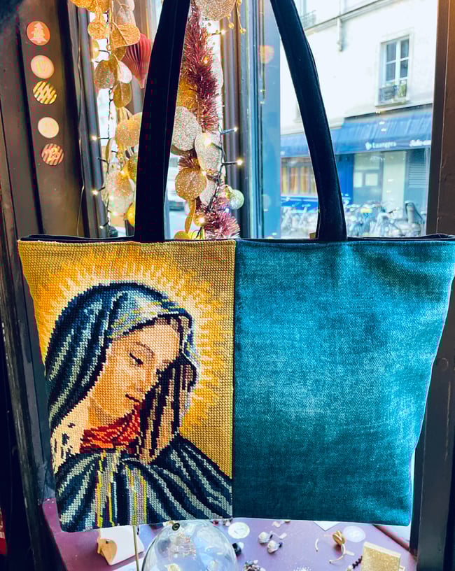 Petit Sac Reine Vierge Marie