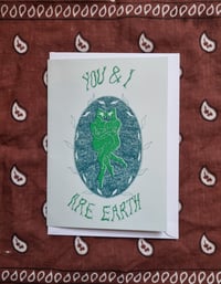 Image 2 of YOU & I ARE EARTH - CARD