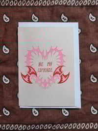 Image 2 of BE MY COMRADE - CARD