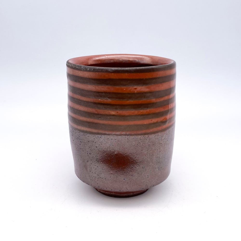 Image of Cup (shino+stripe)