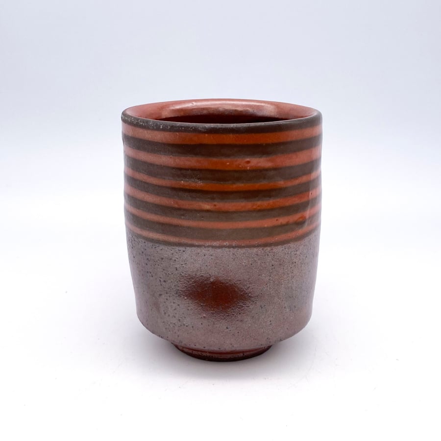 Image of Cup (shino+stripe)