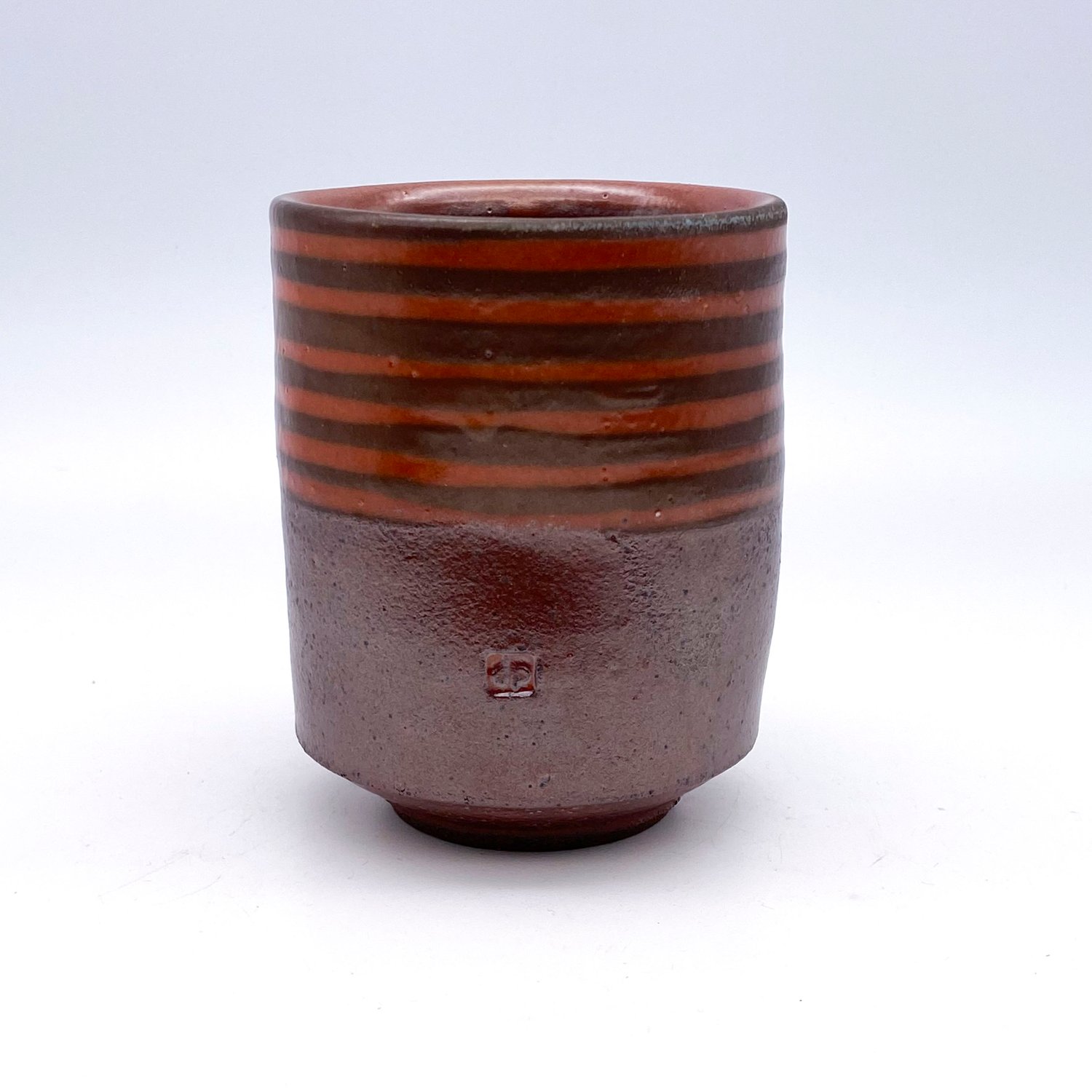 Image of Cup (shino+stripe)