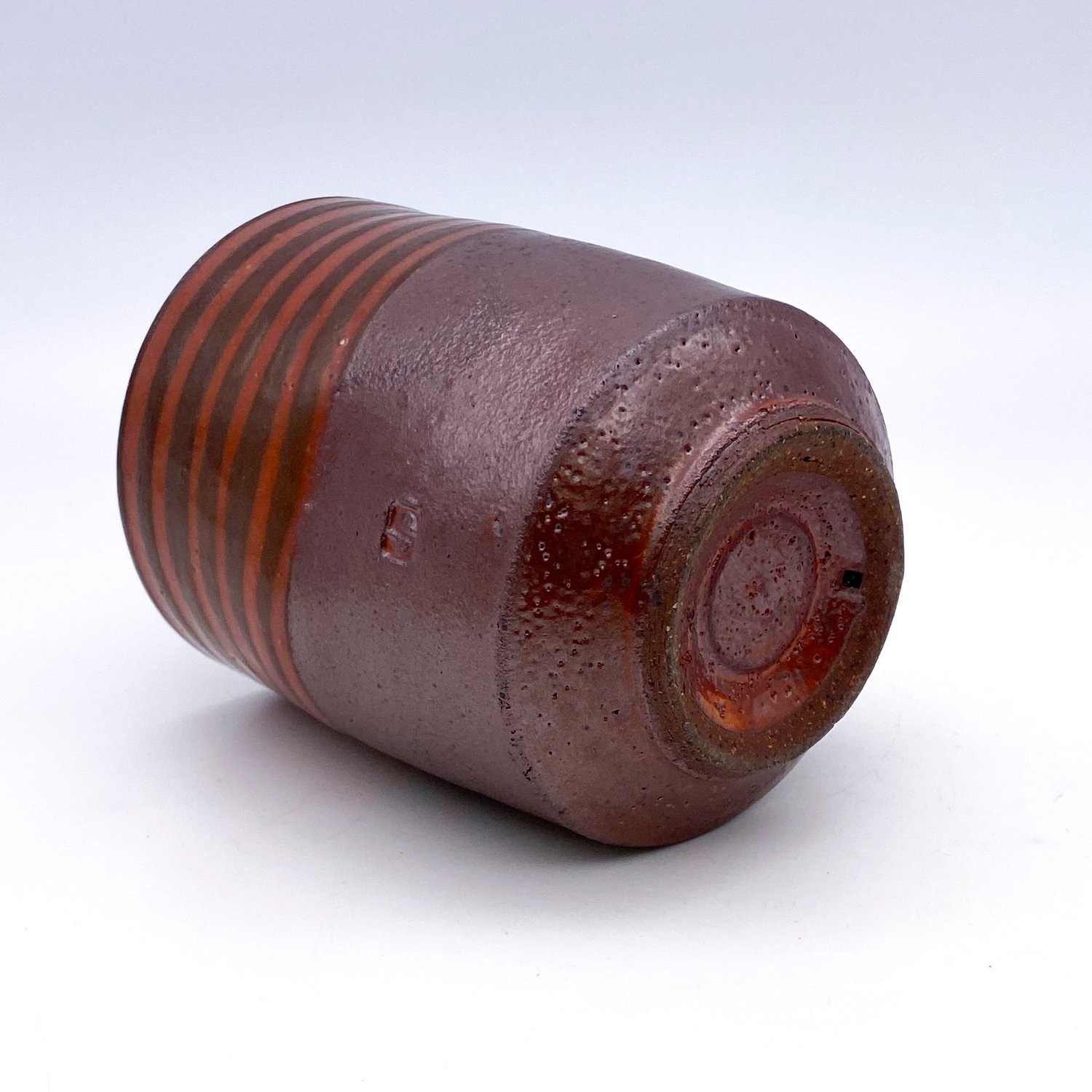 Image of Cup (shino+stripe)