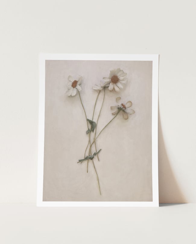 8x10  - Floral Giclée Print Set of Four