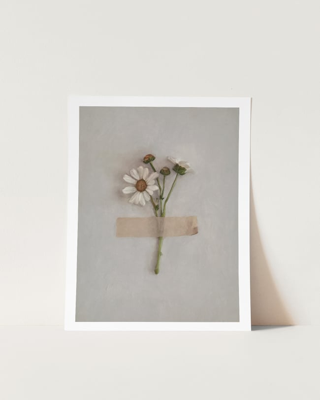 8x10  - Floral Giclée Print Set of Four