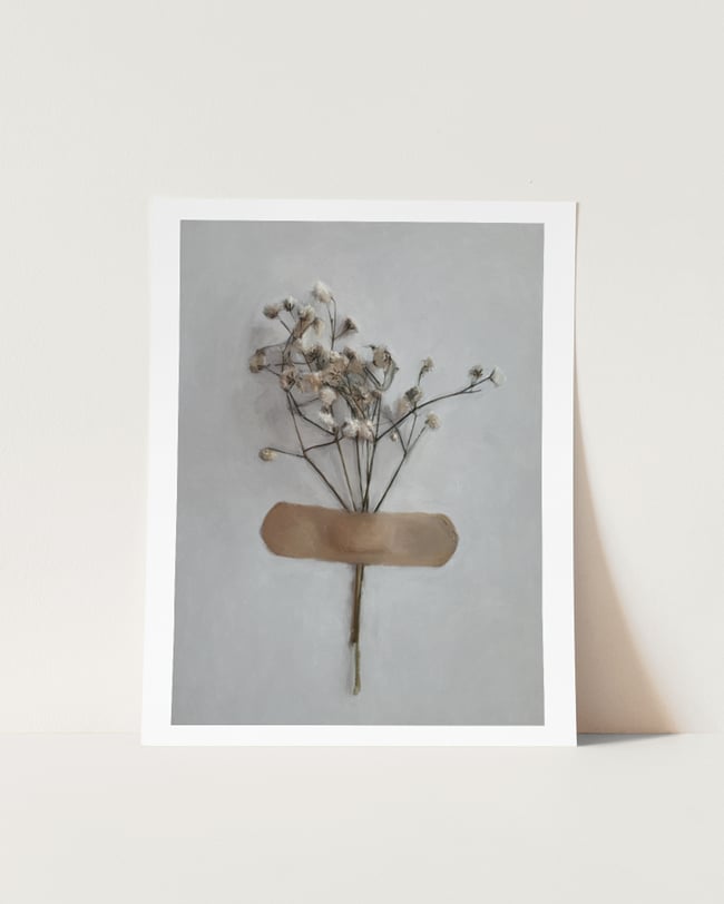 8x10  - Floral Giclée Print Set of Four