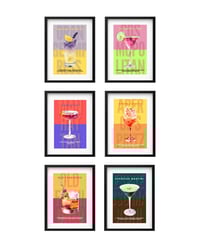 Image 5 of Vintage Cocktail Art Prints