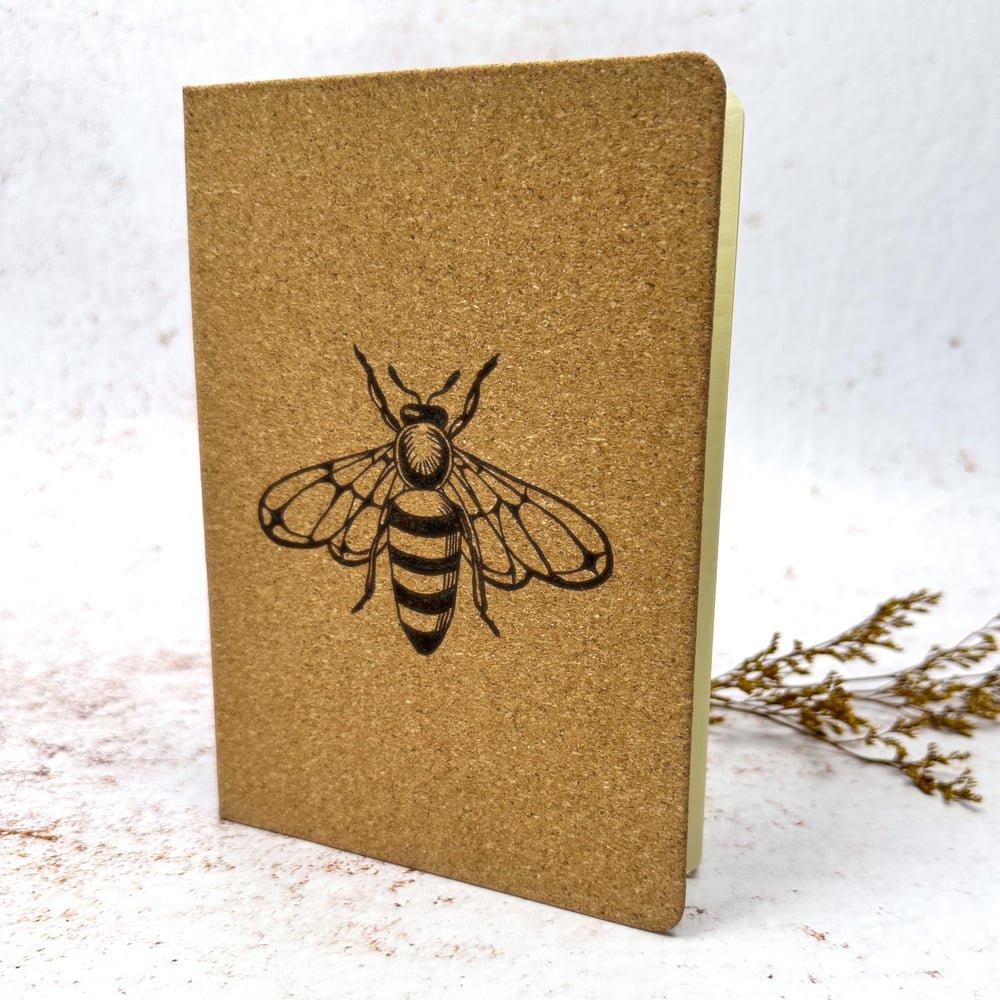 Image of Carnet Ligné en Liège Abeille