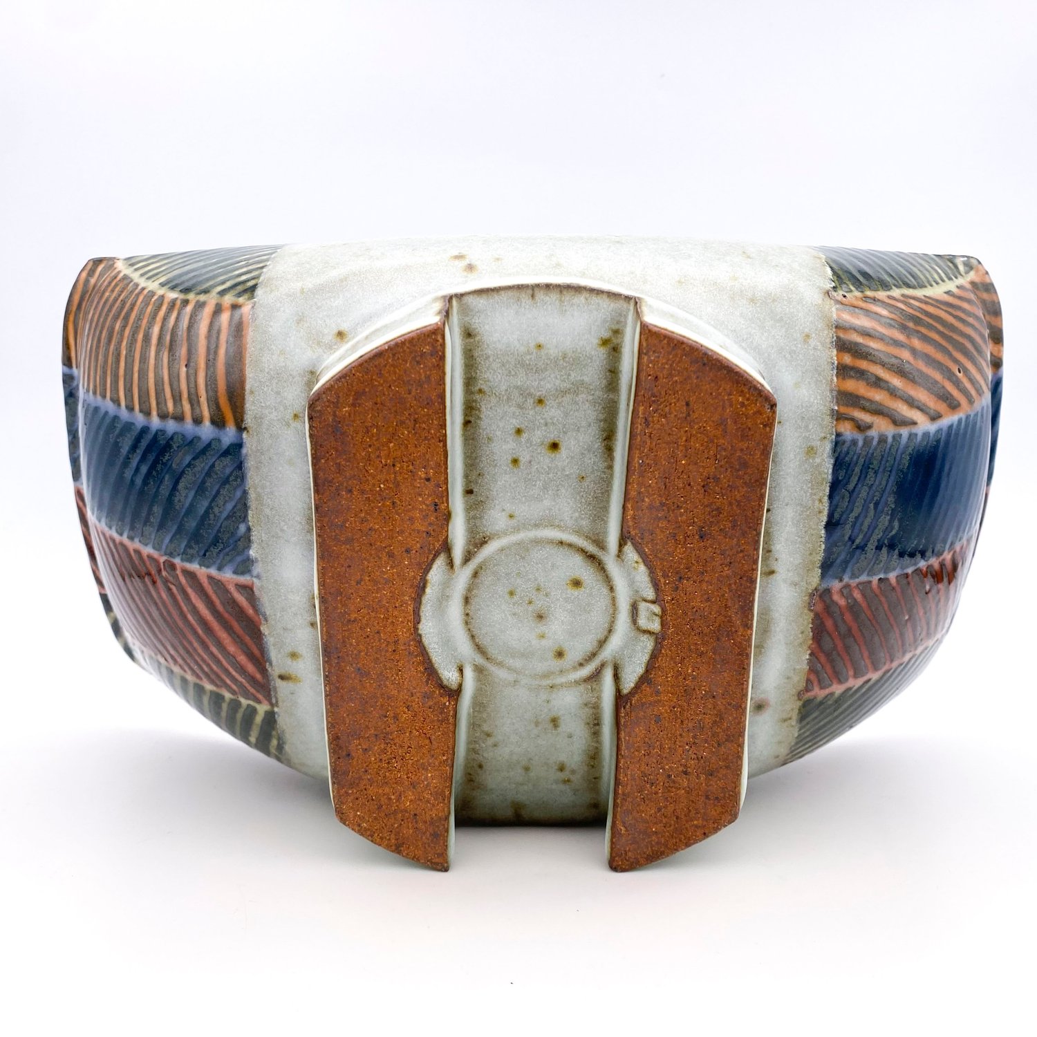 Image of Large Cut Bowl (xo)