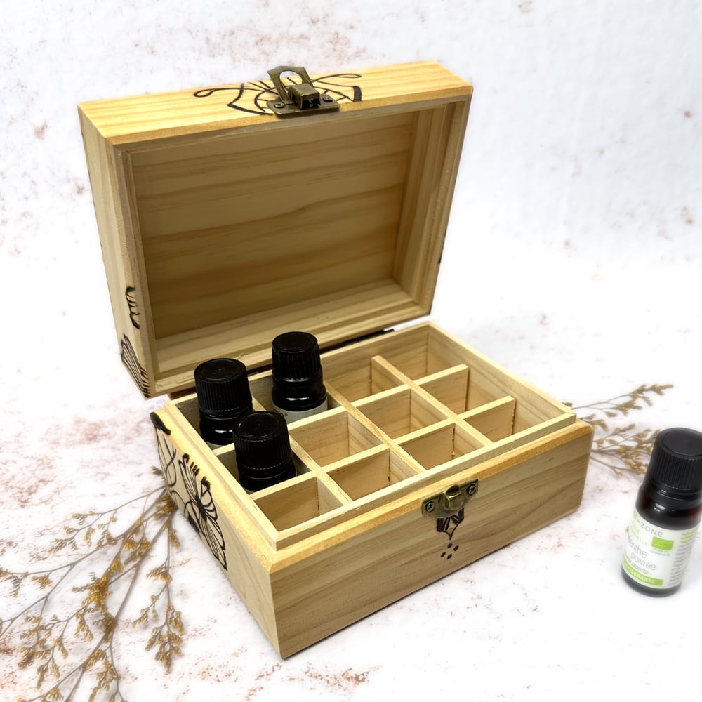 Image of Coffret à Huiles Essentielles Fleurs