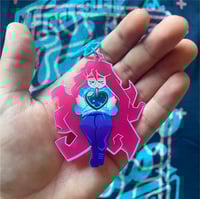 Image 2 of Heart of the Mountain Frosted Charm