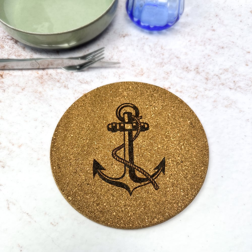 Image of Dessous de plat ancre