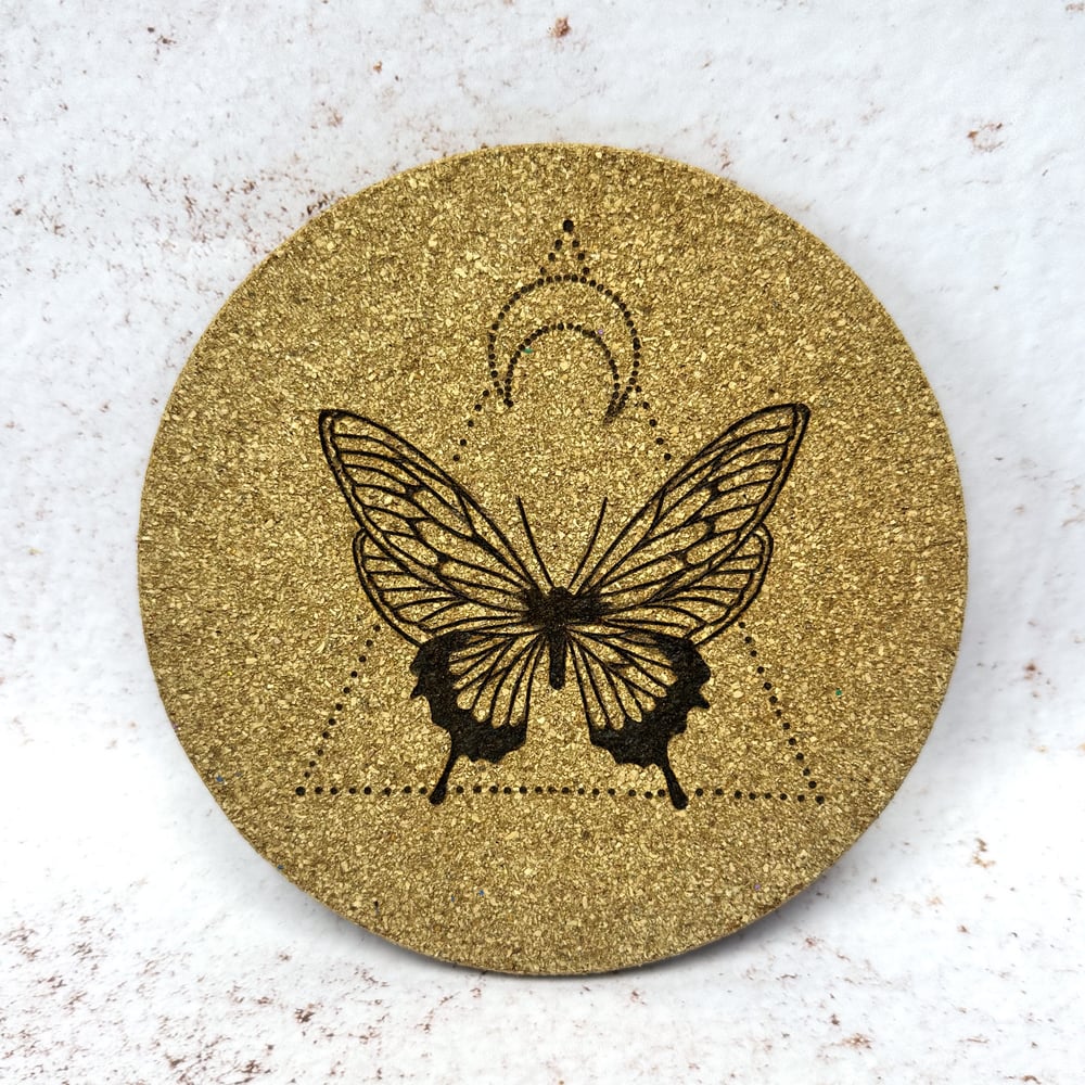 Image of Dessous de plat Papillon Lune