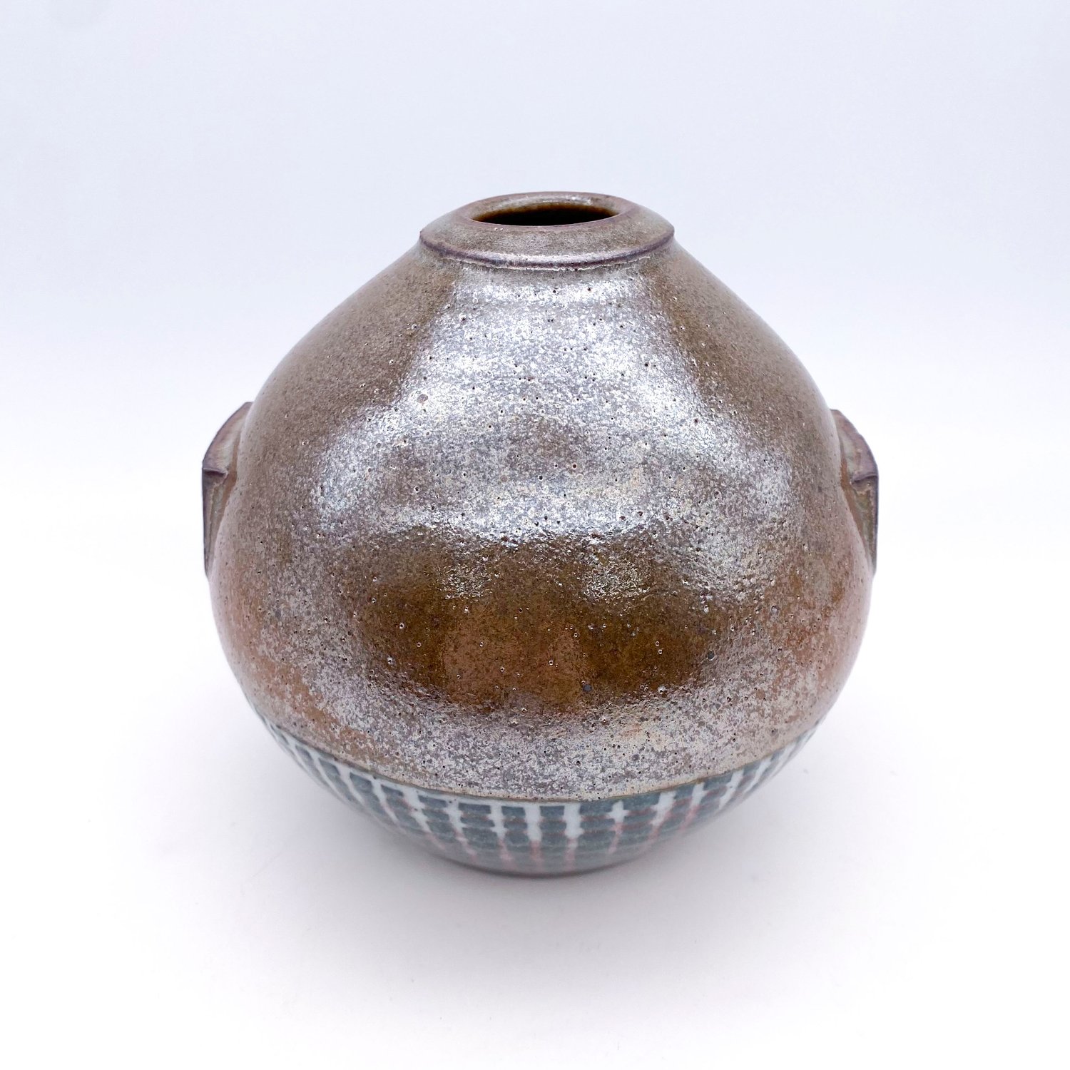 Image of Vase (shino+copper)