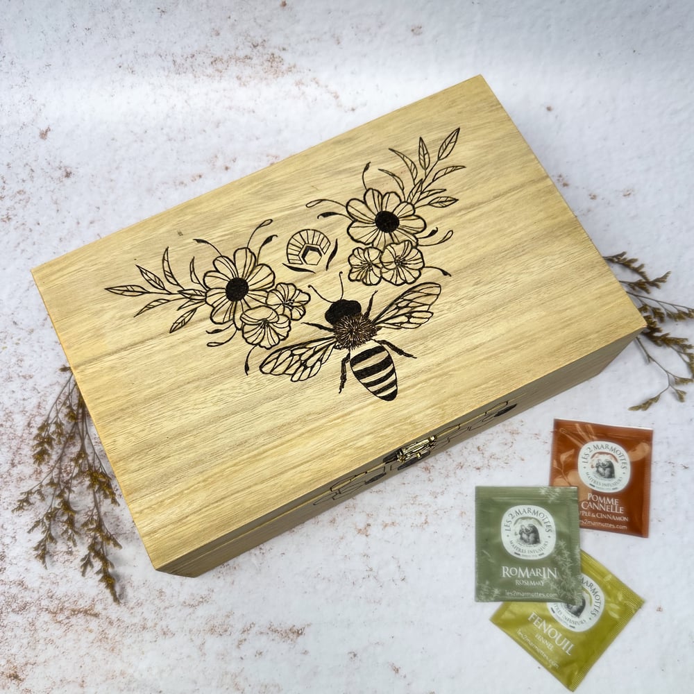 Image of Boite à Thé et Infusions Abeille