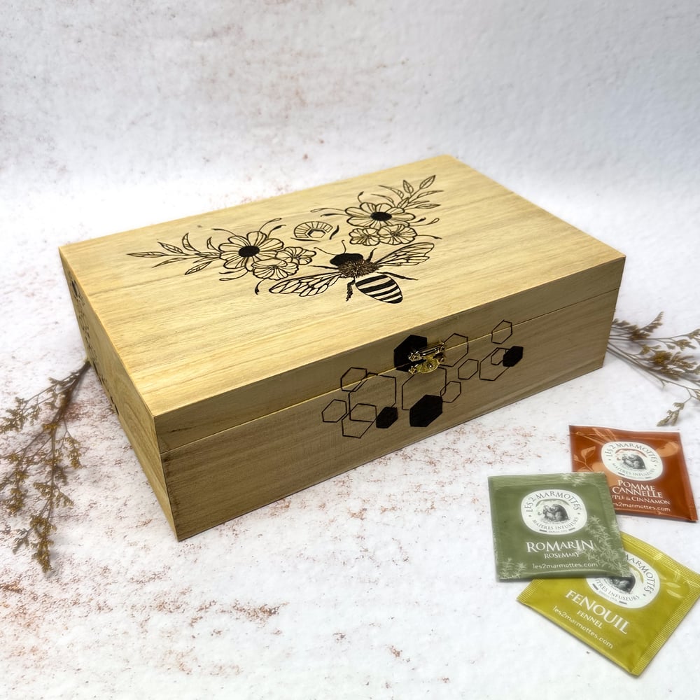 Image of Boite à Thé et Infusions Abeille