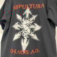 Image 5 of Sepultura 'Chaos A.D.' Bootleg 90s L