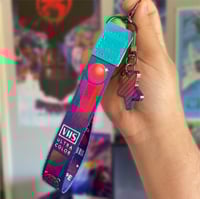 Image 2 of VHS Keychain Lanyard