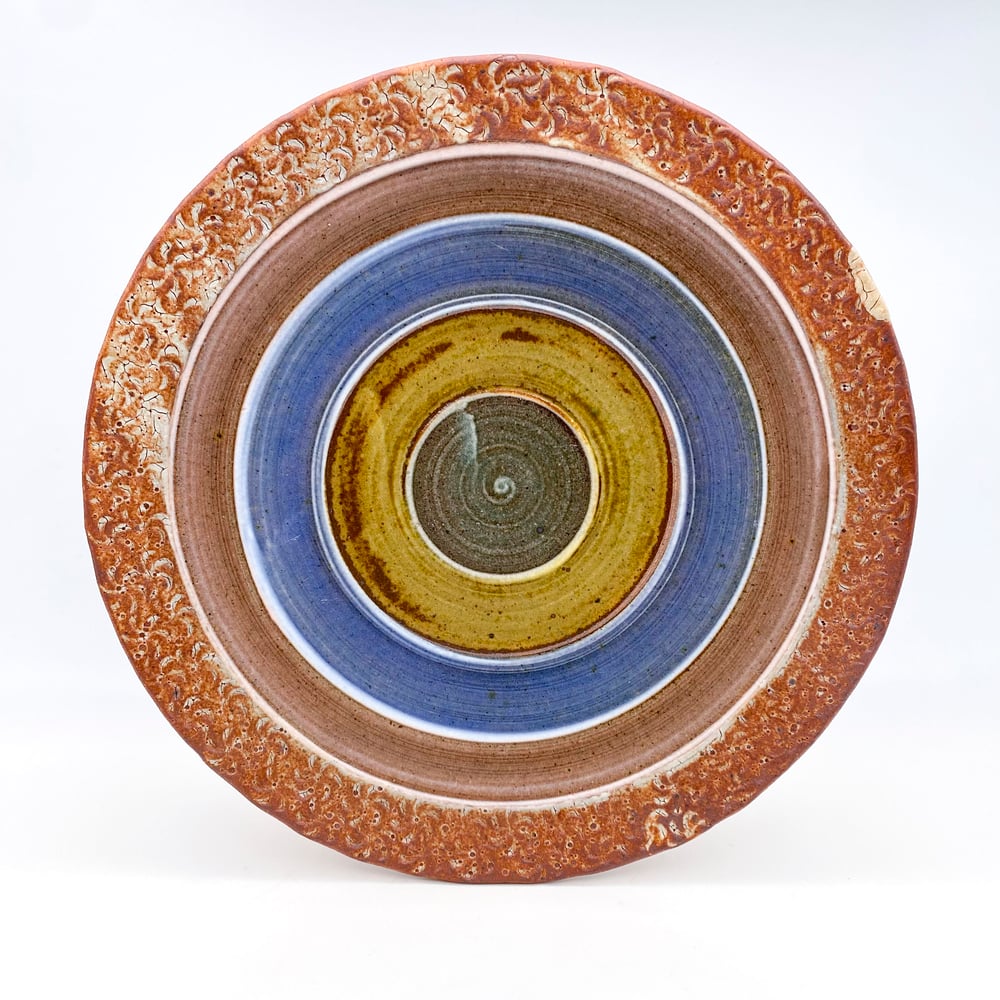 Image of Plate (rust+circle)