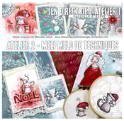 Image of CARTERIE D'HIVER - Atelier 2 : Méli-Mélo de Techniques