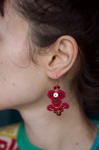 Image 6 of Miracle Earrings - Cardi & Gold  Miracle 