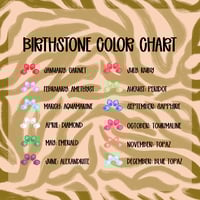 Image 2 of Birth Stone Spacer