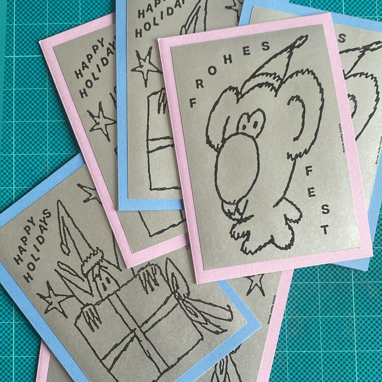 Holiday Postcards Triple Set