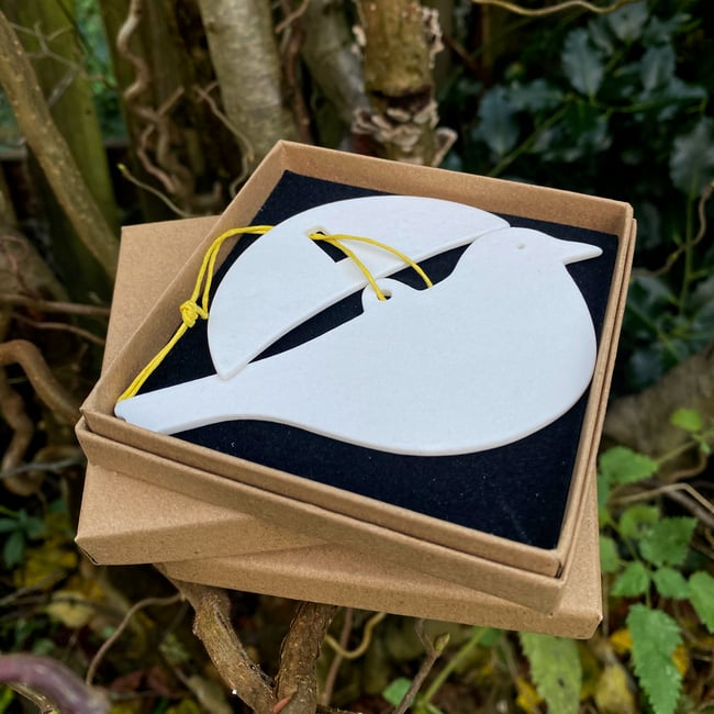 Porcelain Hanging Birds