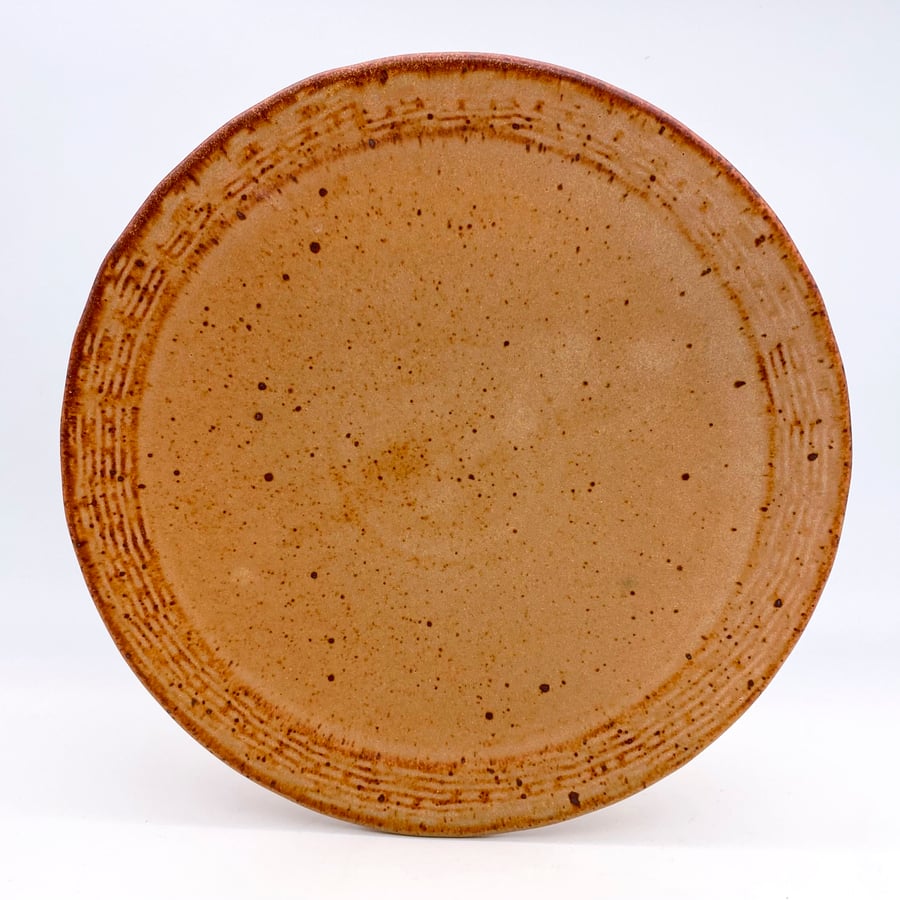 Image of Sandwich Plate (satin+orange)