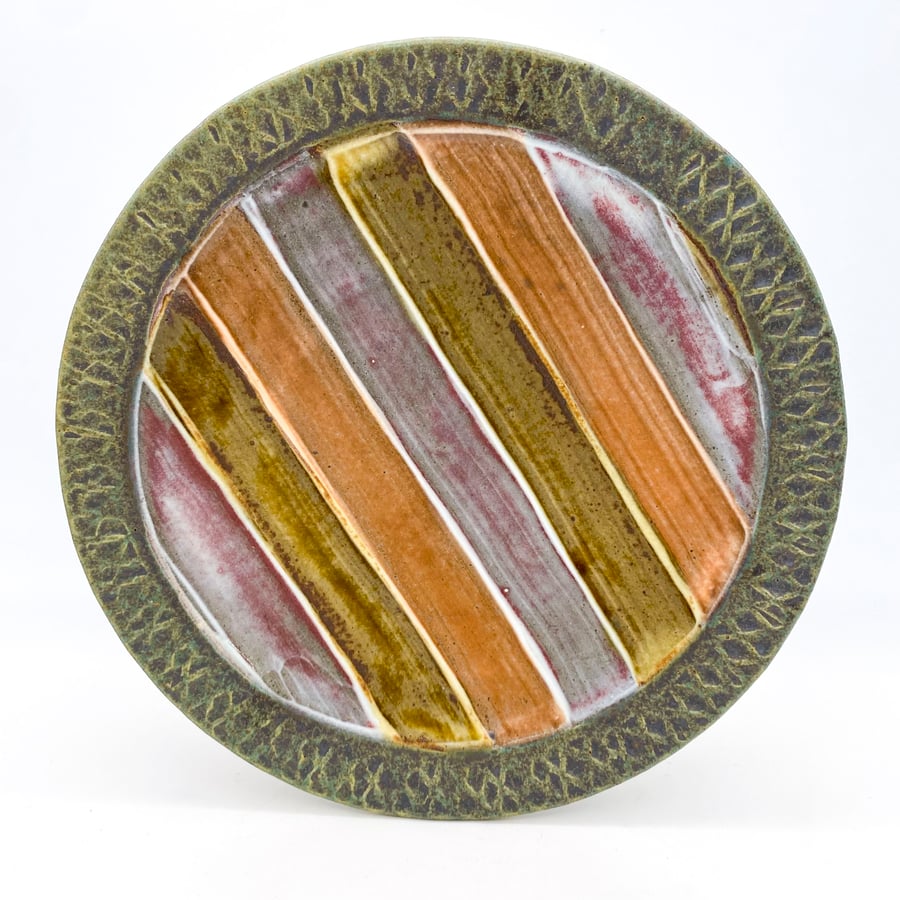 Image of Sandwich Plate (stripe)