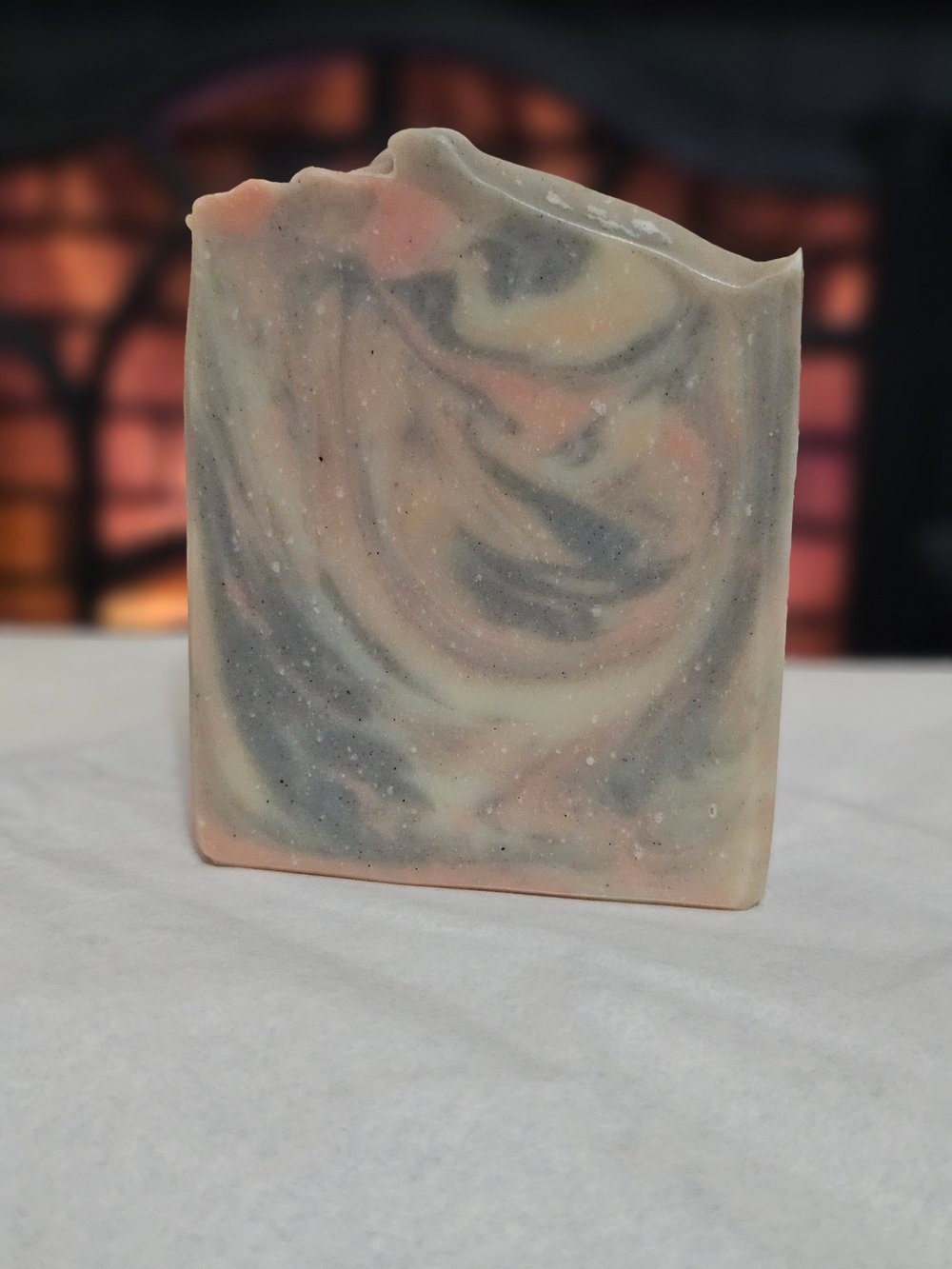 Image of Orange Rose Soap Bar - Delicate Blossom
