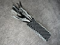 Image 4 of Virus Black/White Reversible Scarf