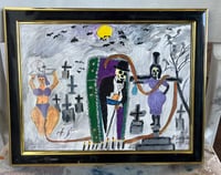 voodoo scene by Lionel Sergille