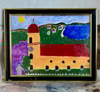 church landscape by Lionel Sergille