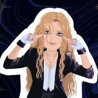 Image 1 of Kamijo Chibi Sticker