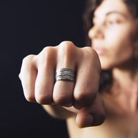 Image 1 of Bague Plume / Ring Feather