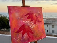 Image 3 of LO BELLO DE LO EFÍMERO - lienzo original acrílico