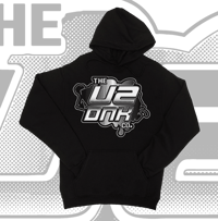 Halftoned Hoodie Black