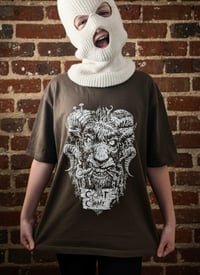 Goat of Crime Shirt - Kahki