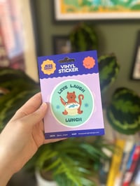 Live Laugh Lunch Sticker 