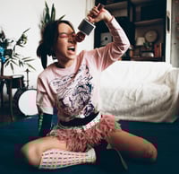 Image 2 of Baby Pink Artefacto Tee