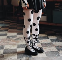 Image 1 of Dalmata Dots Stockings