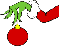 Grinch Ornament SVG & PNG File